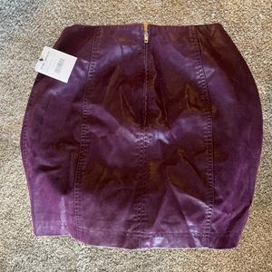 New with tag free people mini skirt